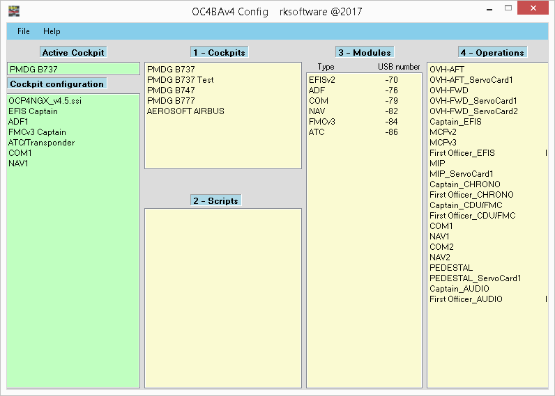 OC4BA not showing modules that are on client computer.